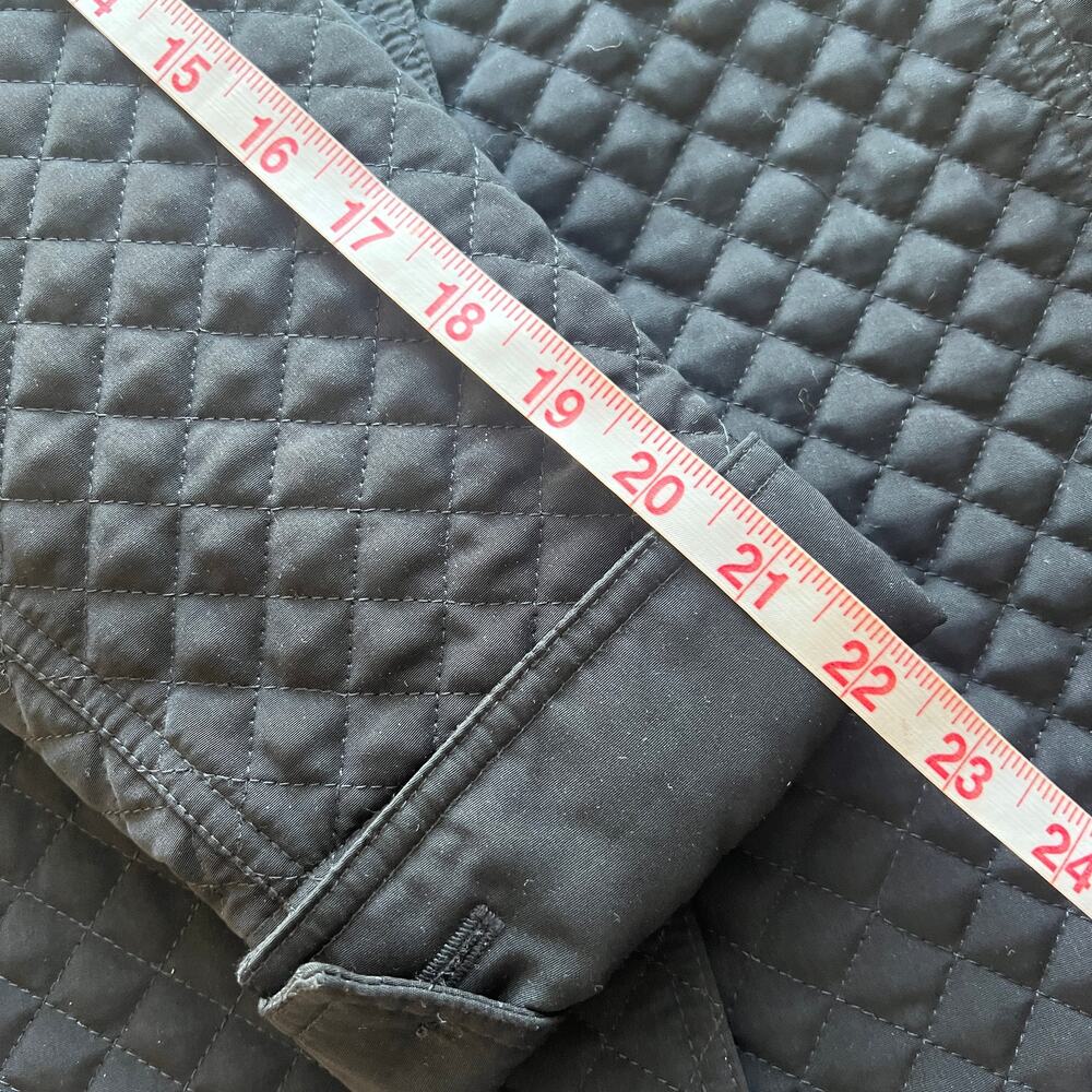 ESPRIT Black Quilted Jacket Large - Picture 14 of 14